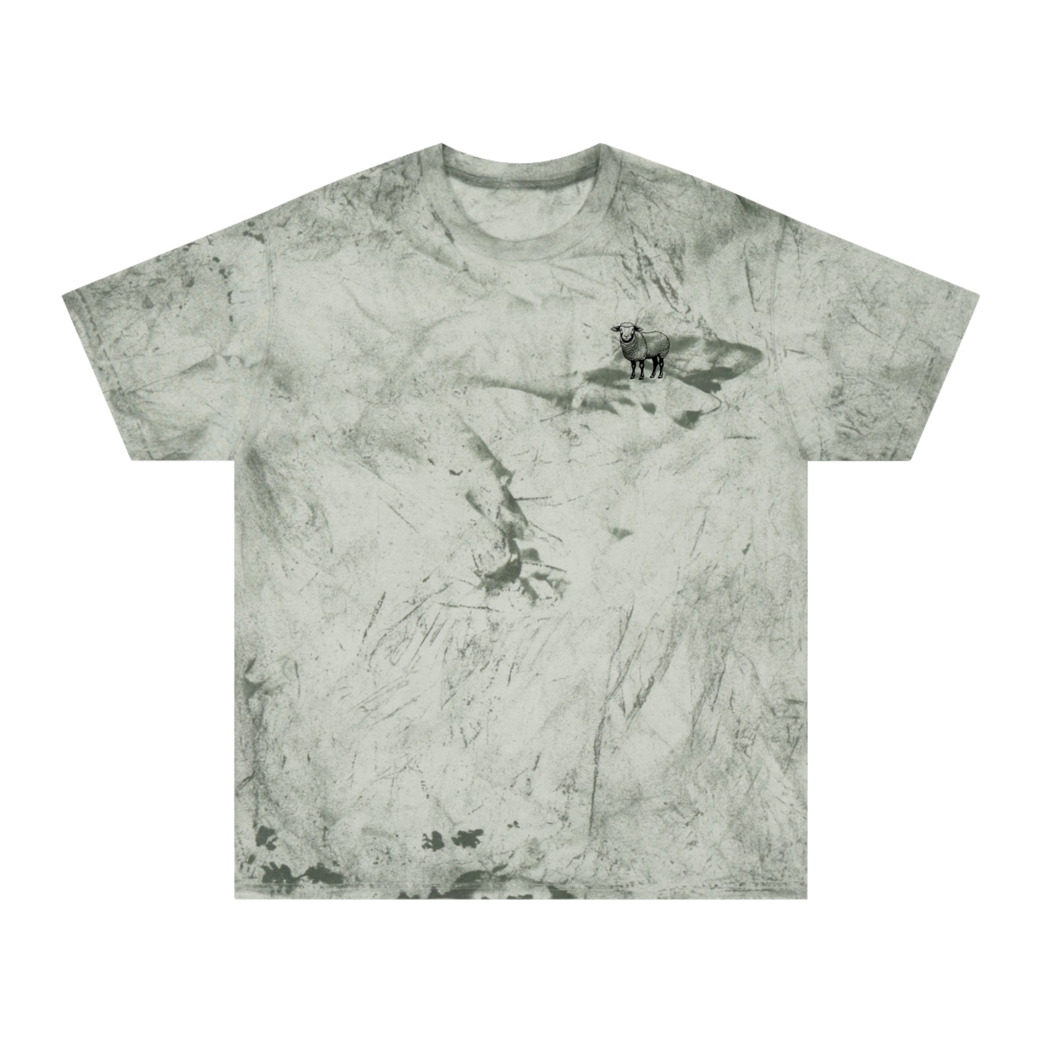 Christian Faith Tee — 'He Leads Me, He Guides Me' Tie-Dye T‑Shirt