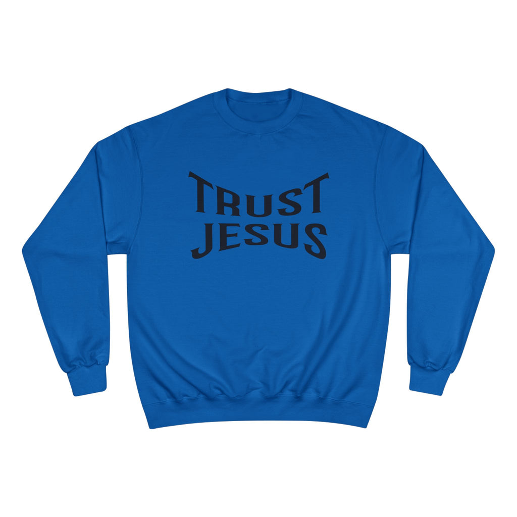 Trust Jesus Sweatshirt — Faith-Based Christian Crewneck (Est. 2026)