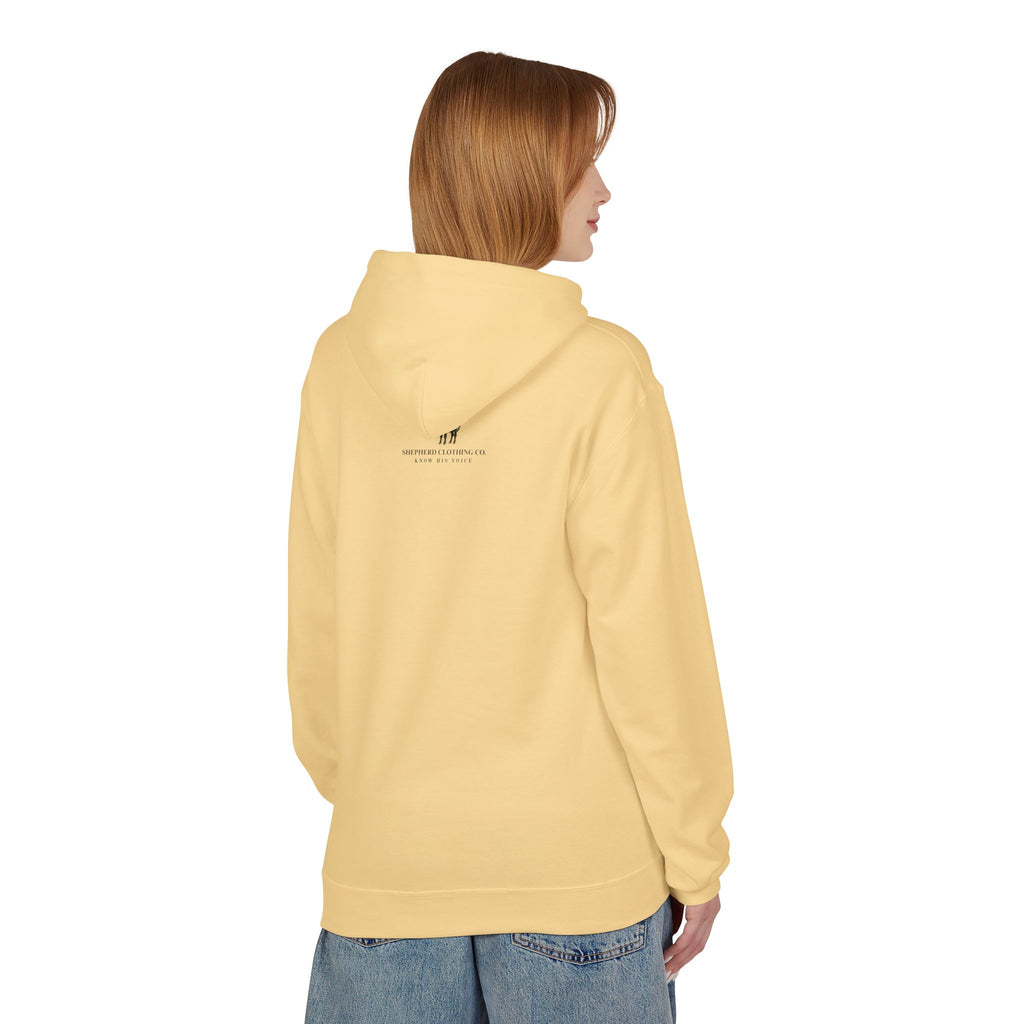 Soaring Eagle Hoodie - "They Shall Mount Up…” Inspirational Minimalist Pullover