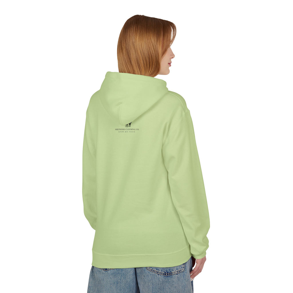 Soaring Eagle Hoodie - "They Shall Mount Up…” Inspirational Minimalist Pullover