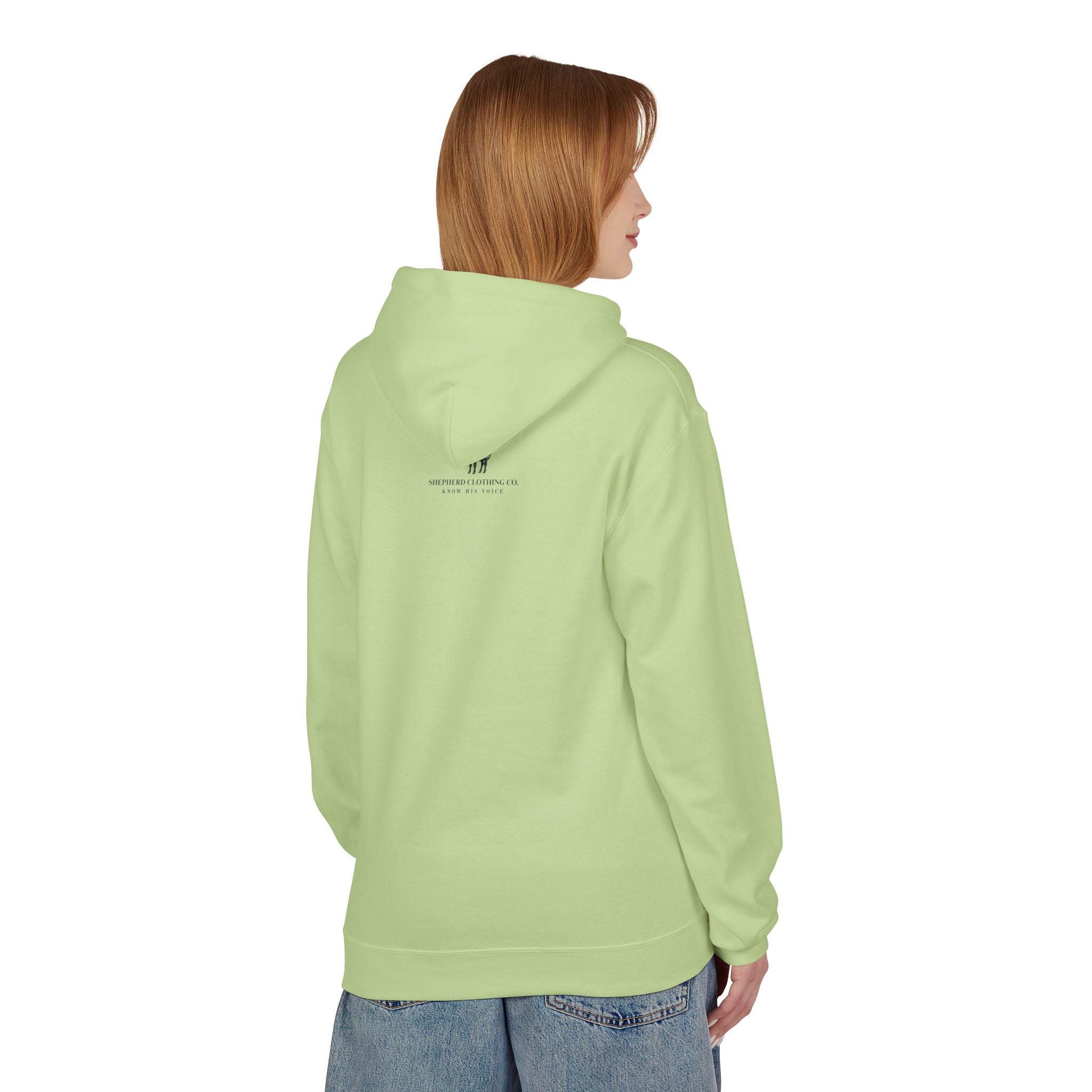 Soaring Eagle Hoodie - "They Shall Mount Up…” Inspirational Minimalist Pullover