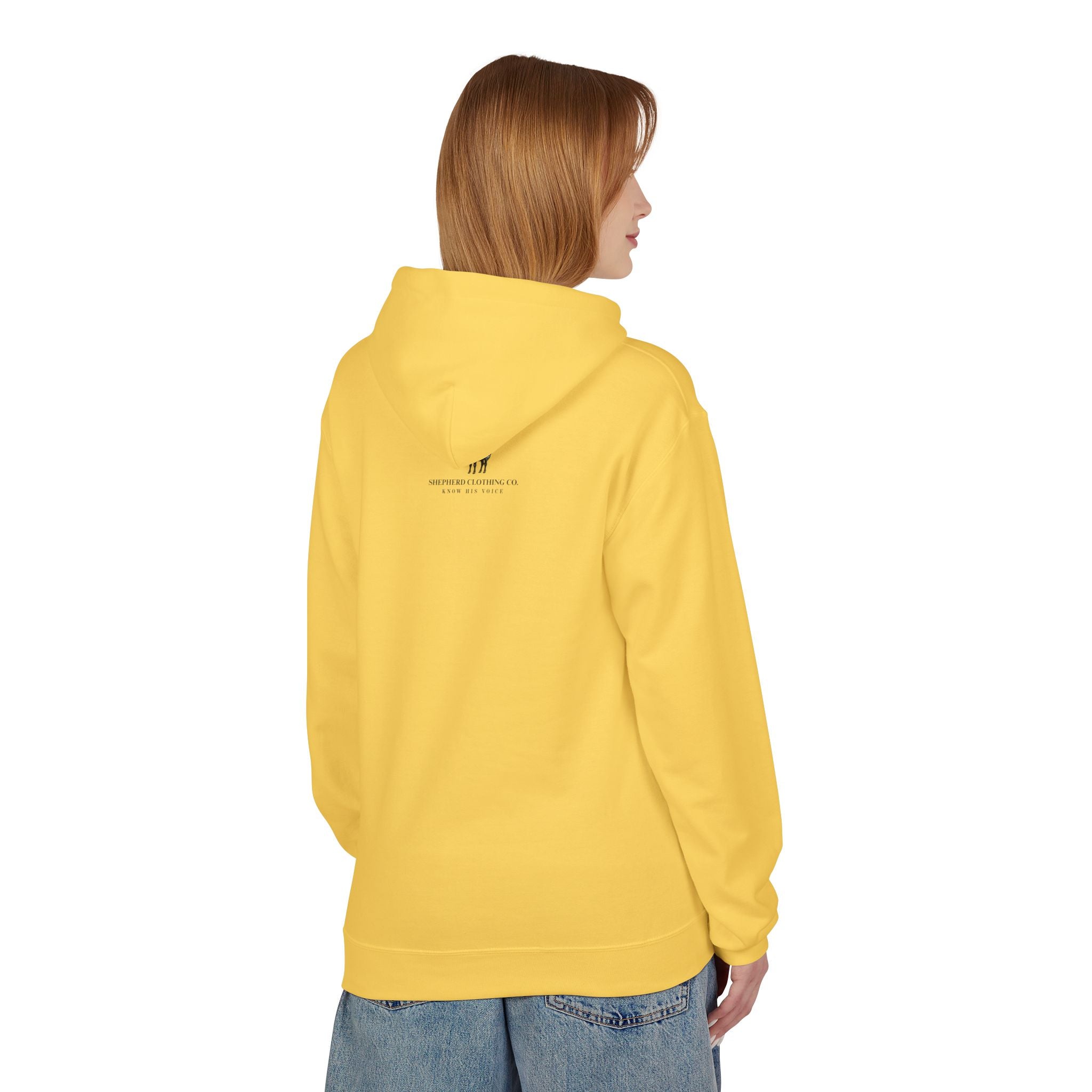 Soaring Eagle Hoodie - "They Shall Mount Up…” Inspirational Minimalist Pullover