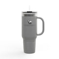 40oz Insulated Travel Mug with Handle — Shepherd Clothing Co. Logo