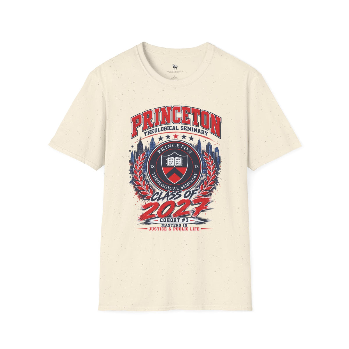 Princeton Theological Seminary Class of 2027 T-Shirt — Graduation Keepsake Tee