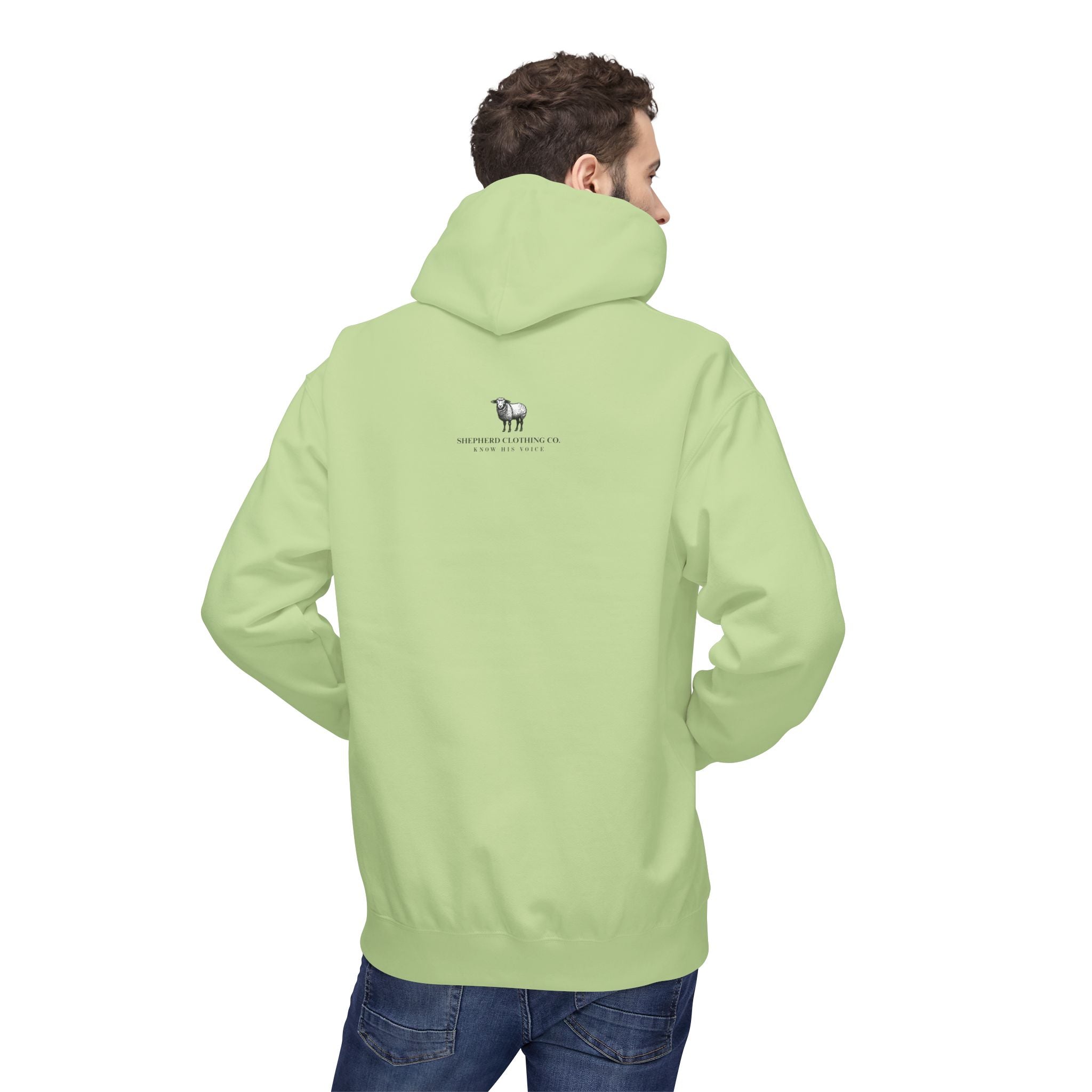 Soaring Eagle Hoodie - "They Shall Mount Up…” Inspirational Minimalist Pullover