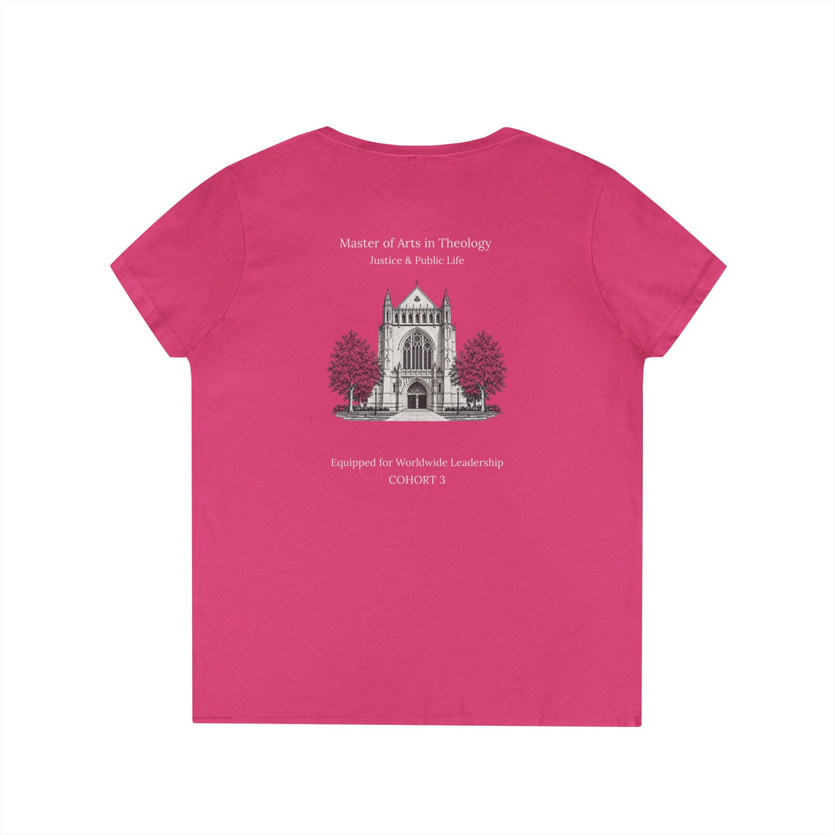 Cathedral Sketch V-Neck T-Shirt