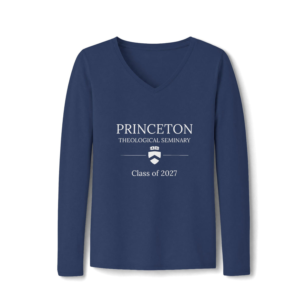 Princeton Theological Seminary Class of 2021 Women's V‑Neck Long Sleeve Tee