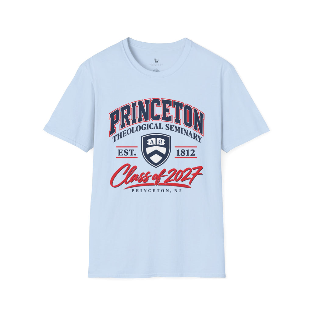 Princeton Class Shirt_Unisex Softstyle with Shield Logo