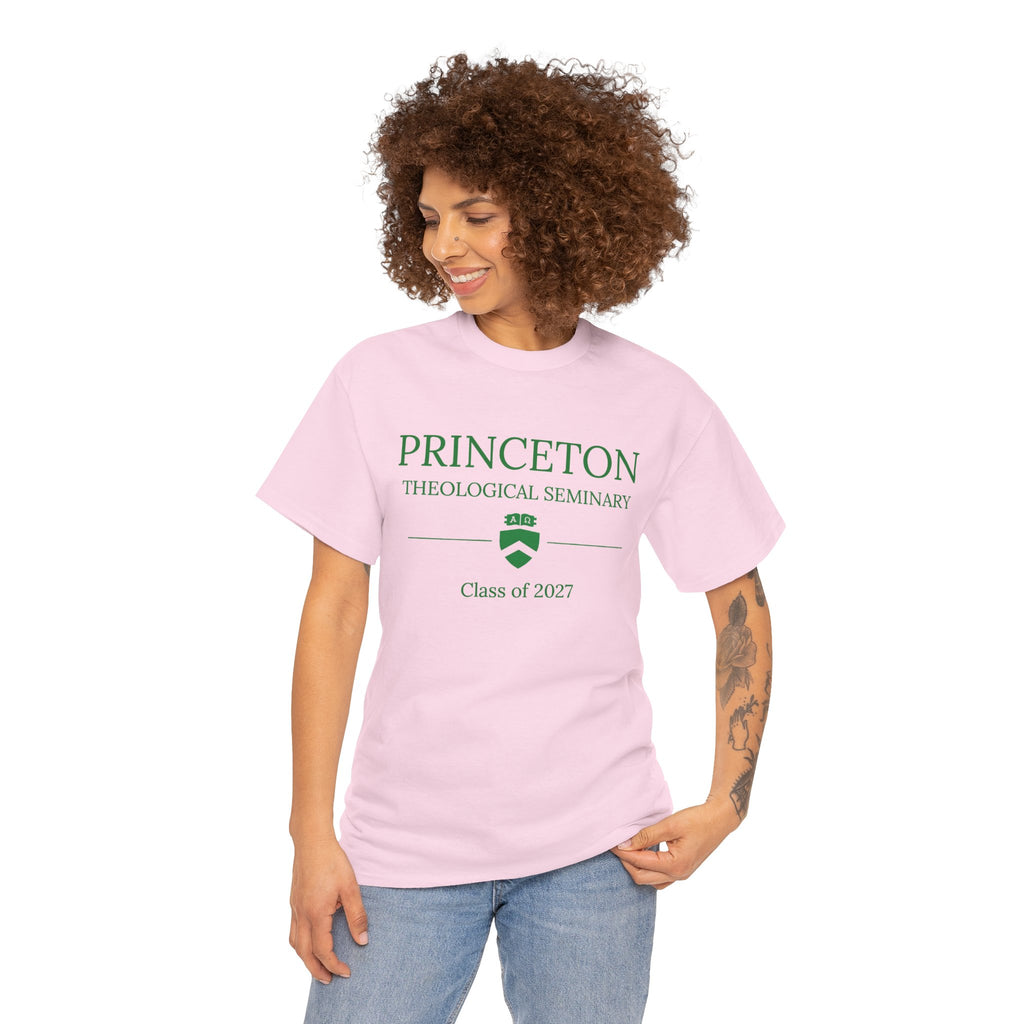 Princeton Theological Seminary Class of 2027 Tee (Green Lettering for AKA's)