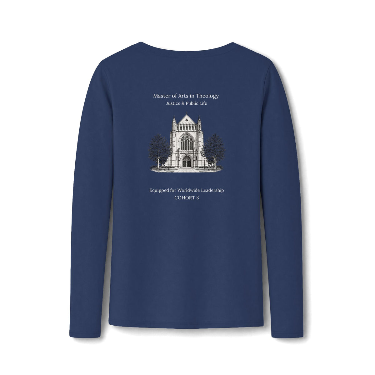 Princeton Theological Seminary Class of 2021 Women's V‑Neck Long Sleeve Tee