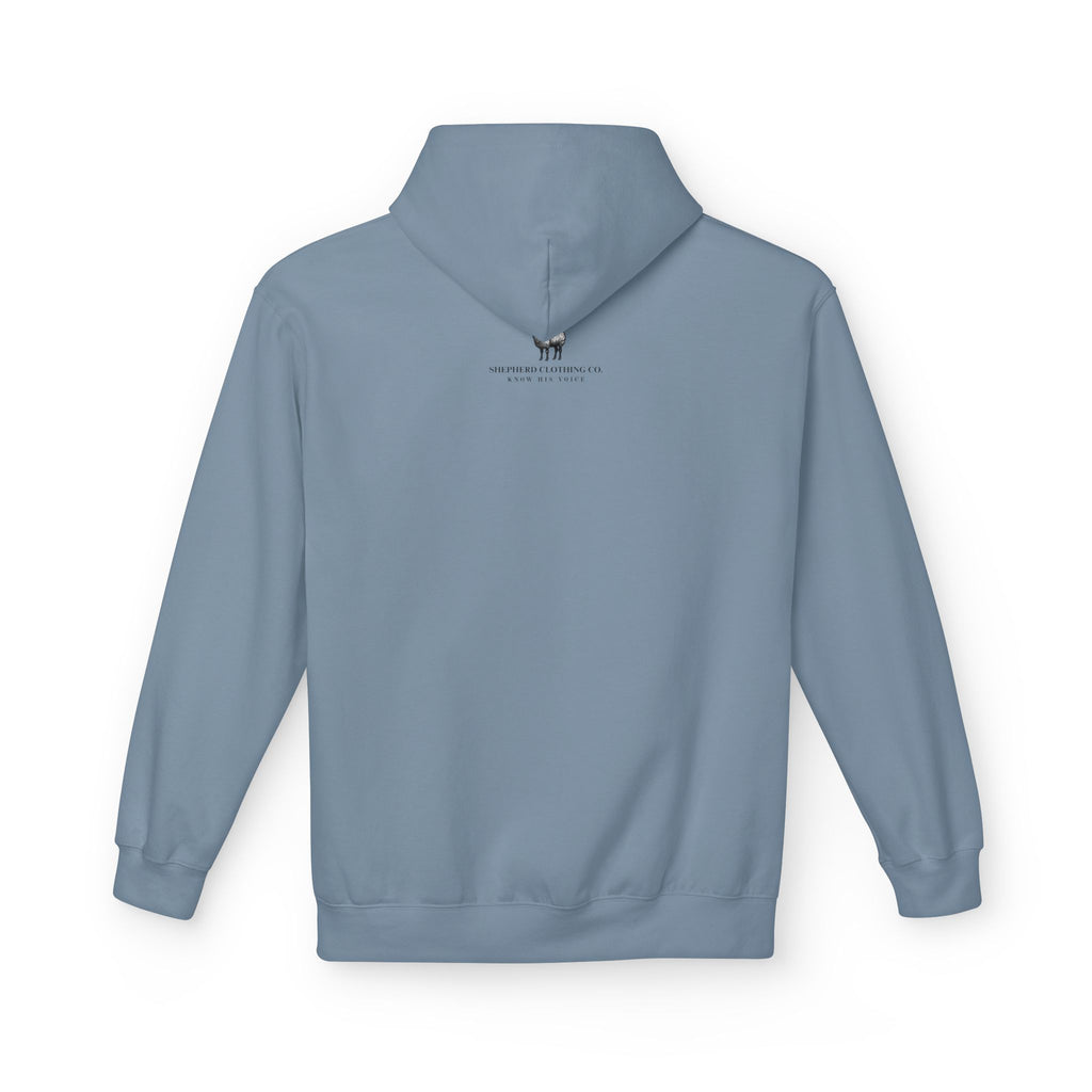 Soaring Eagle Hoodie - "They Shall Mount Up…” Inspirational Minimalist Pullover
