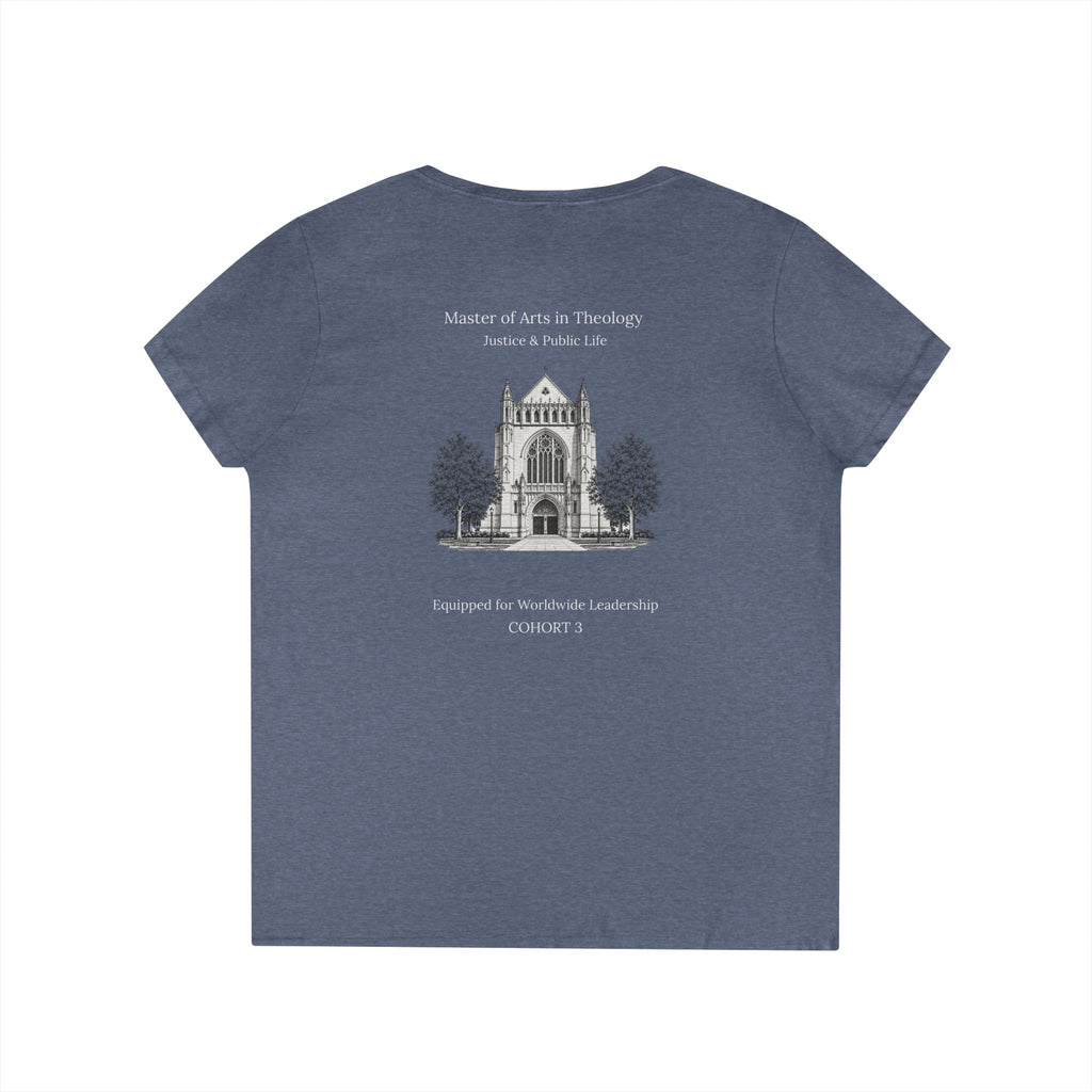 Cathedral Sketch V-Neck T-Shirt