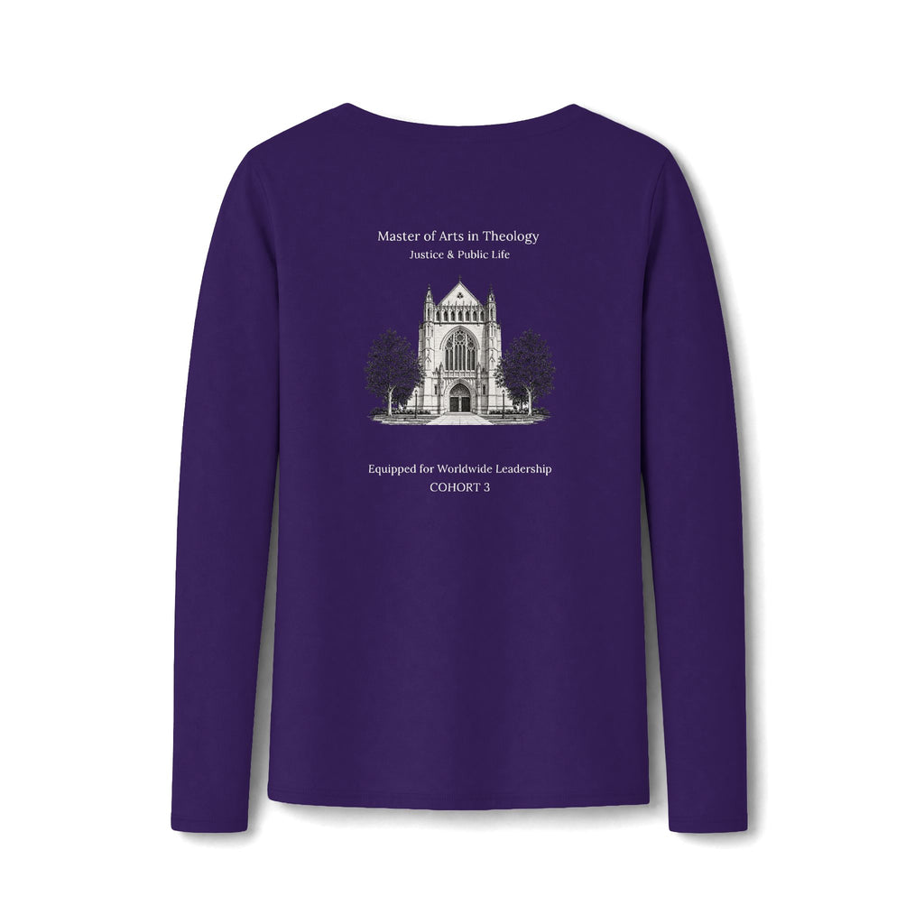 Princeton Theological Seminary Class of 2021 Women's V‑Neck Long Sleeve Tee