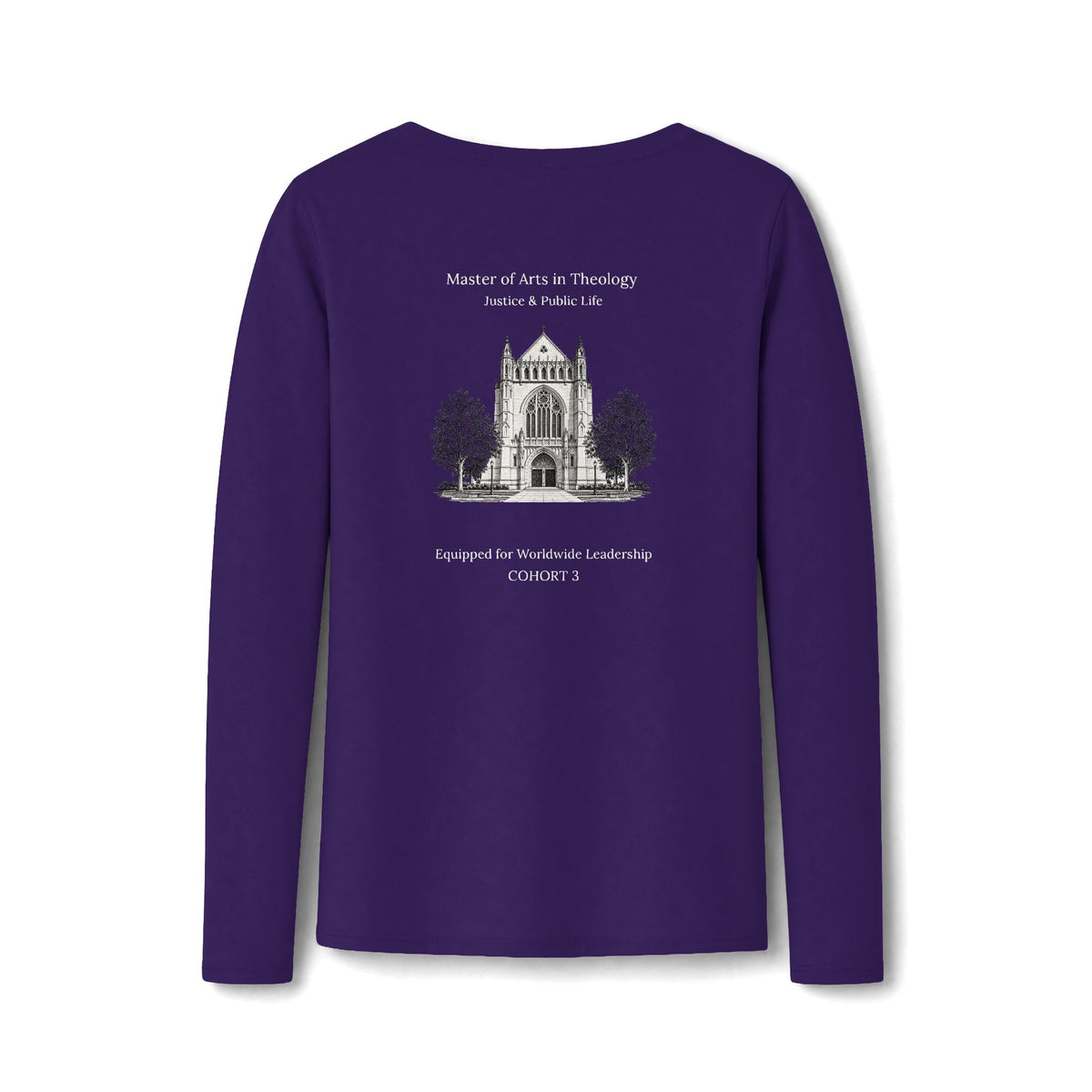 Princeton Theological Seminary Class of 2021 Women's V‑Neck Long Sleeve Tee