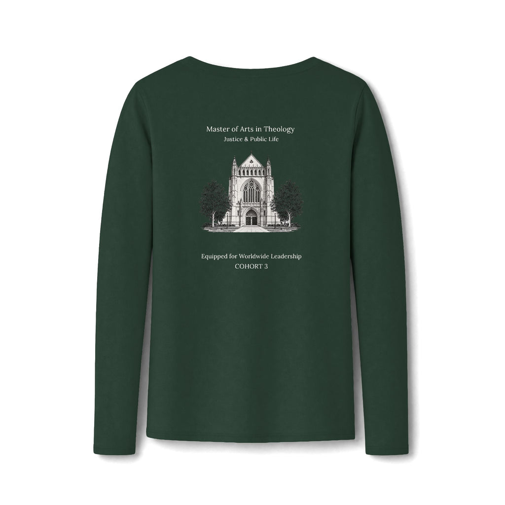 Princeton Theological Seminary Class of 2021 Women's V‑Neck Long Sleeve Tee