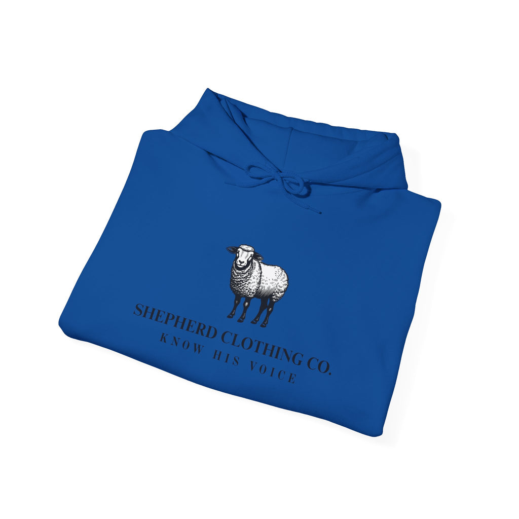 Shepherd Clothing Co. Logo Hoodie – Minimal Sheep Graphic Pullover