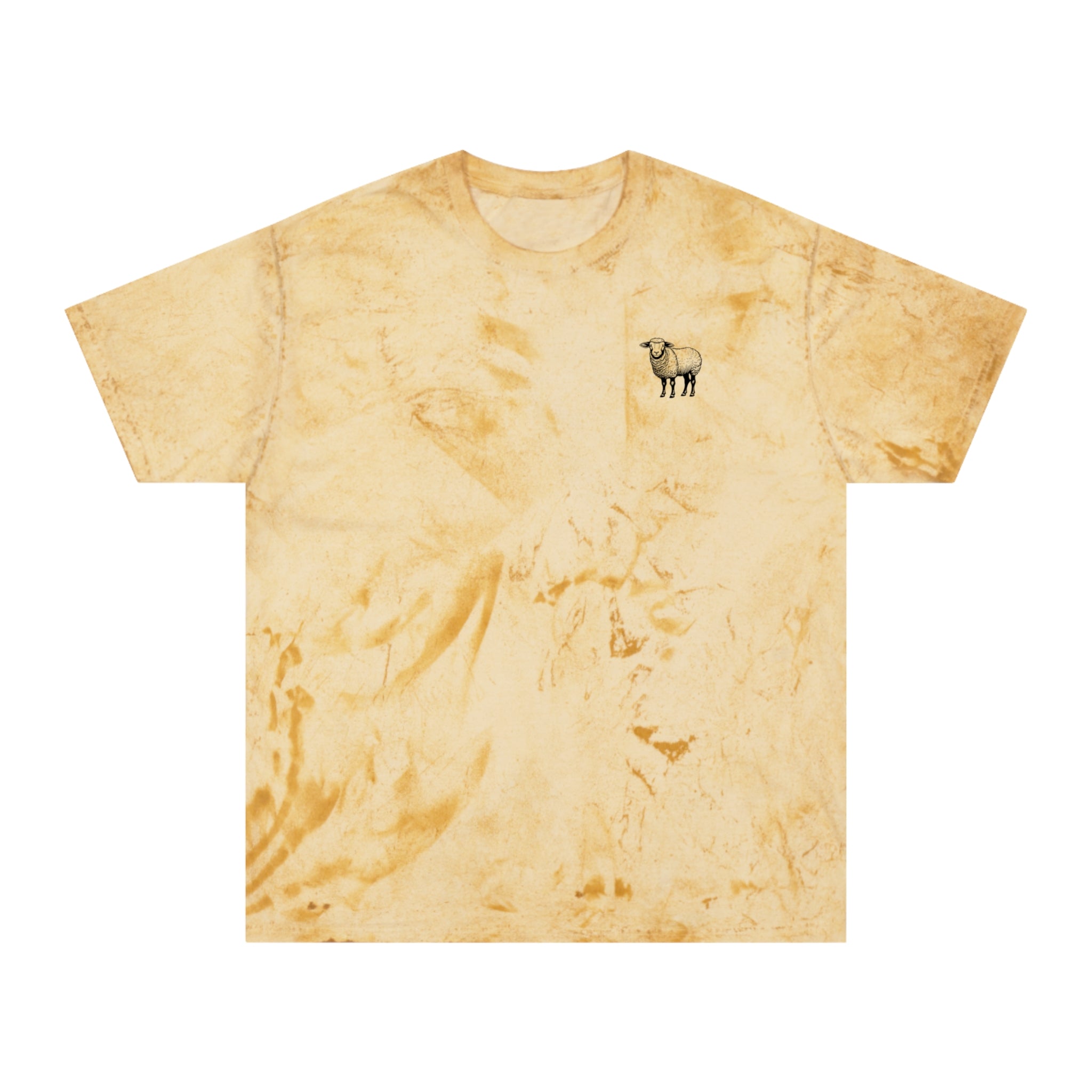 Christian Faith Tee — 'He Leads Me, He Guides Me' Tie-Dye T‑Shirt