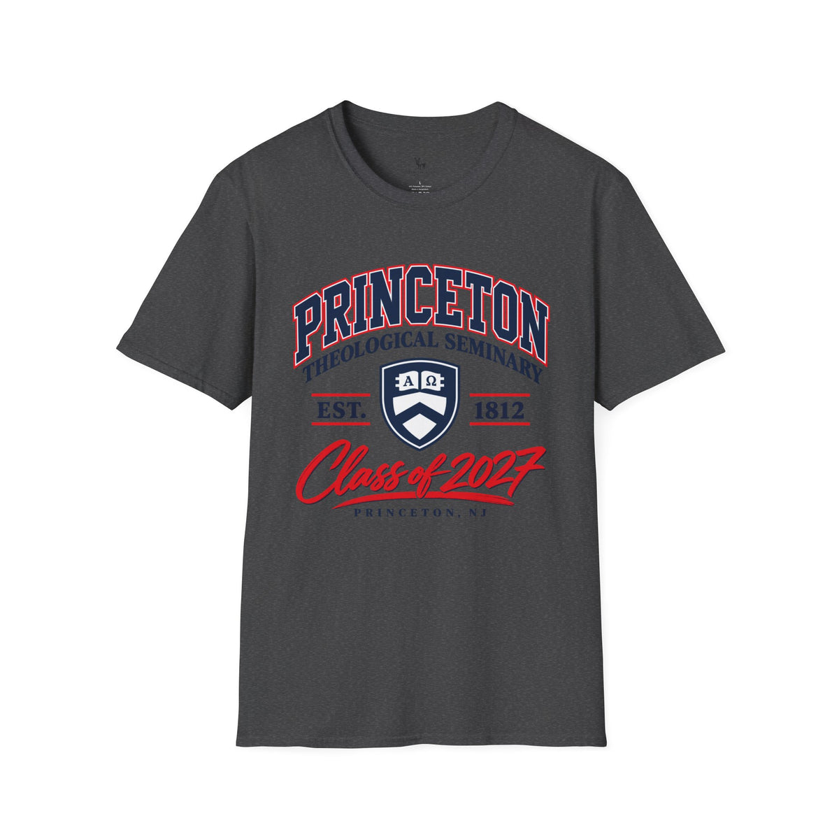 Princeton Class Shirt_Unisex Softstyle with Shield Logo
