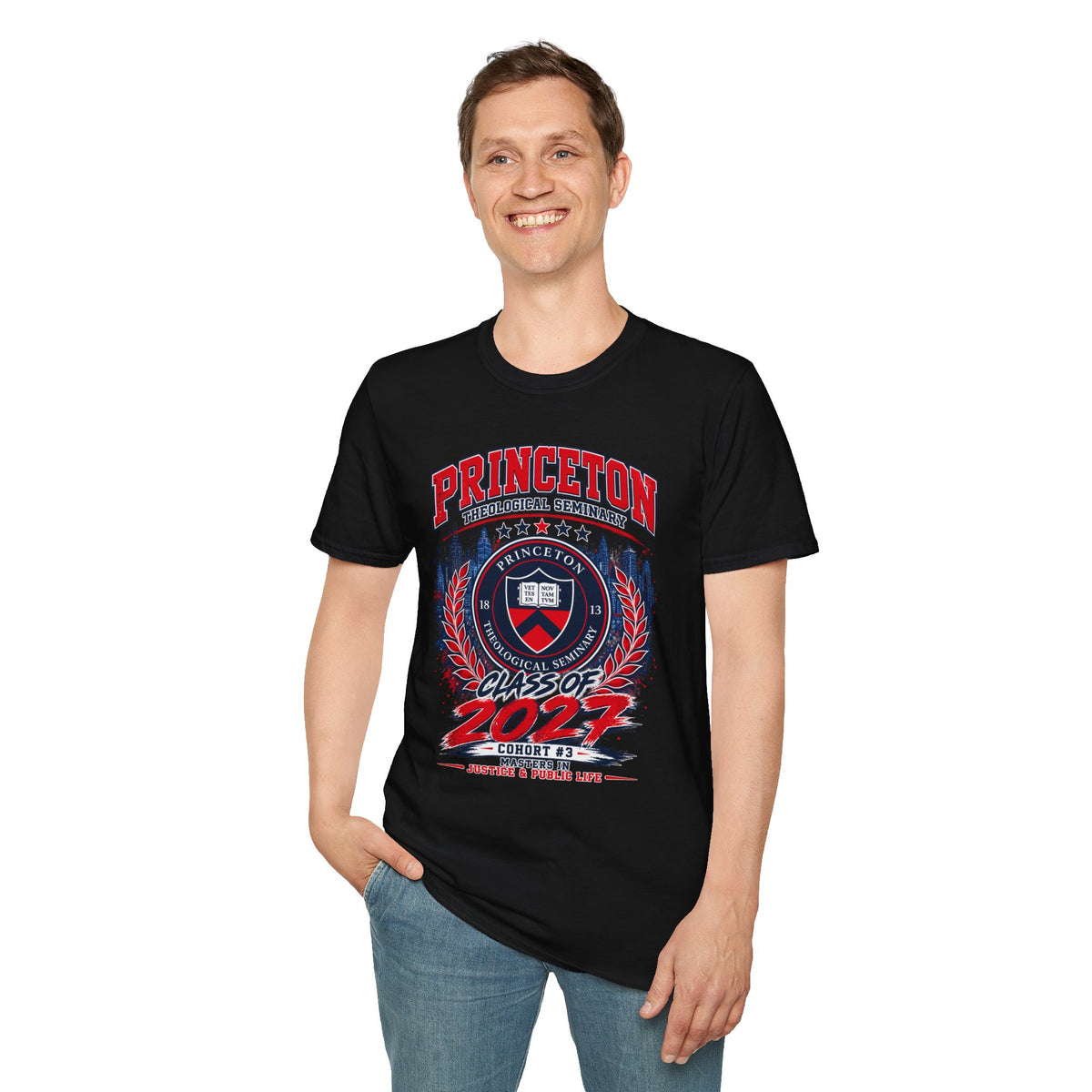 Princeton Theological Seminary Class of 2027 T-Shirt — Graduation Keepsake Tee