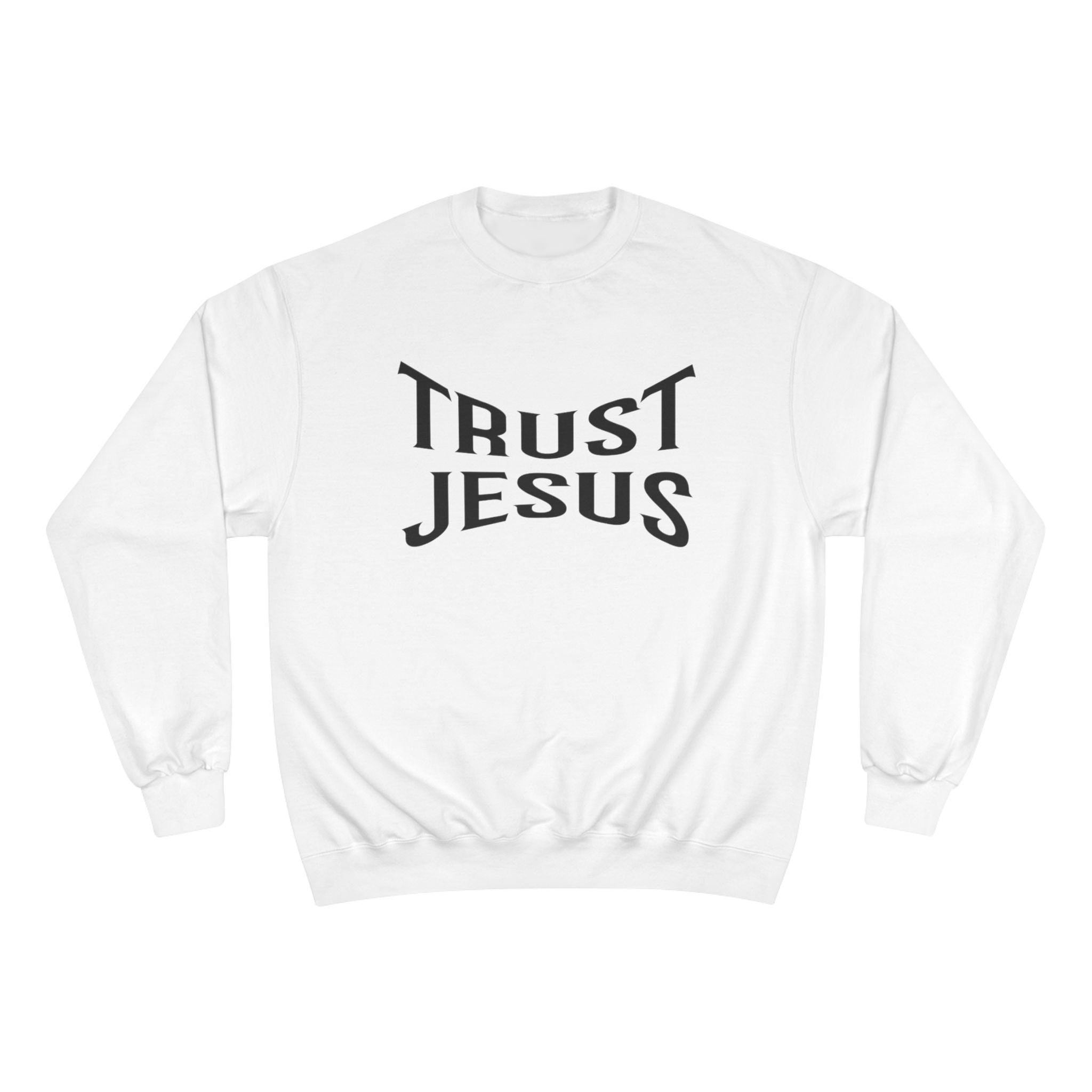 Trust Jesus Sweatshirt — Faith-Based Christian Crewneck (Est. 2026)