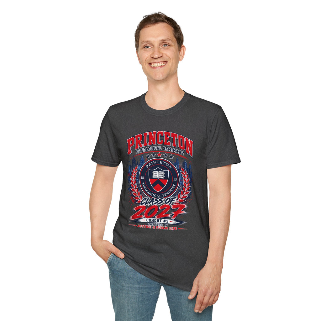 Princeton Theological Seminary Class of 2027 T-Shirt — Graduation Keepsake Tee