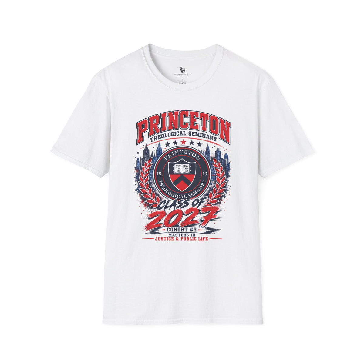Princeton Theological Seminary Class of 2027 T-Shirt — Graduation Keepsake Tee