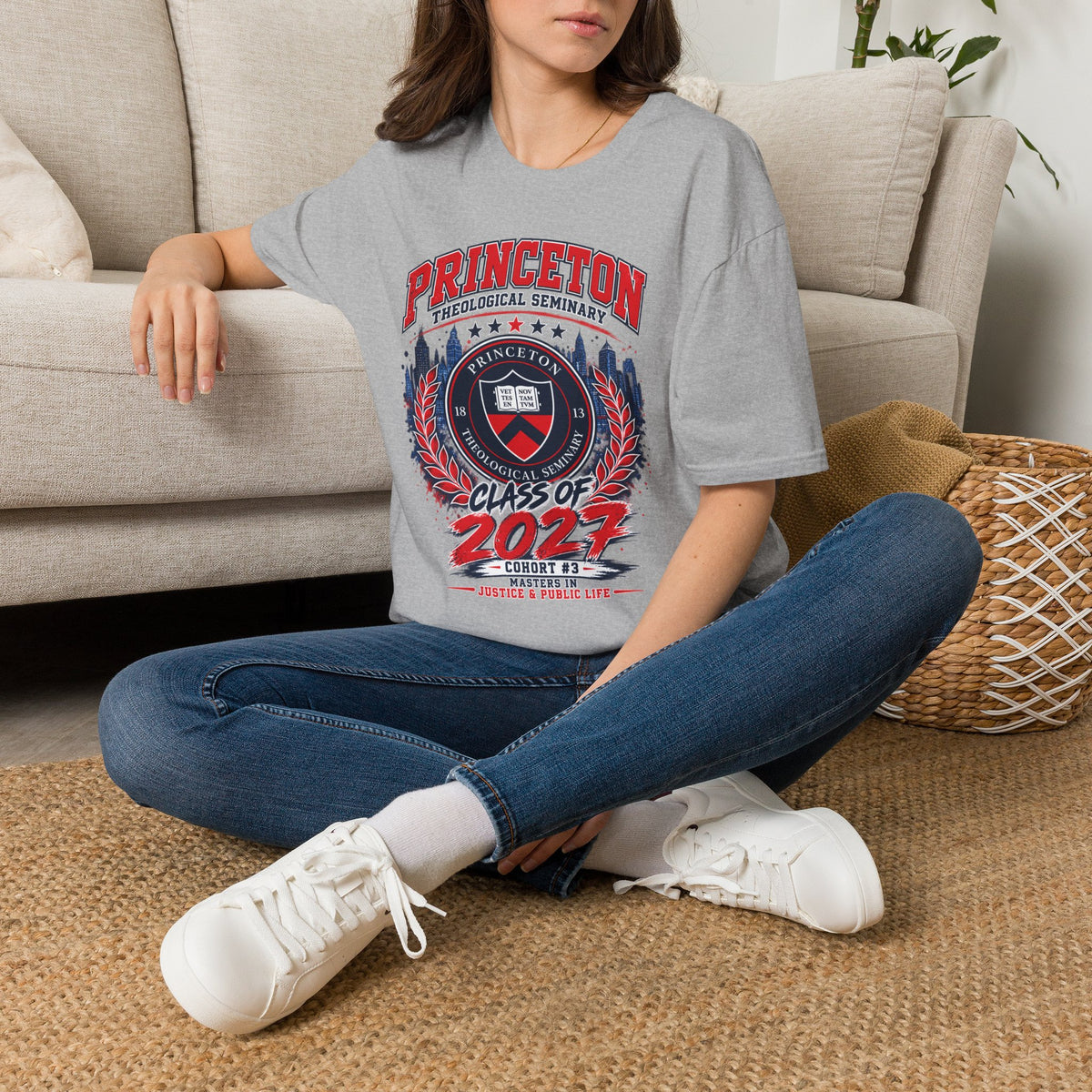 Princeton Theological Seminary Class of 2027 T-Shirt — Graduation Keepsake Tee