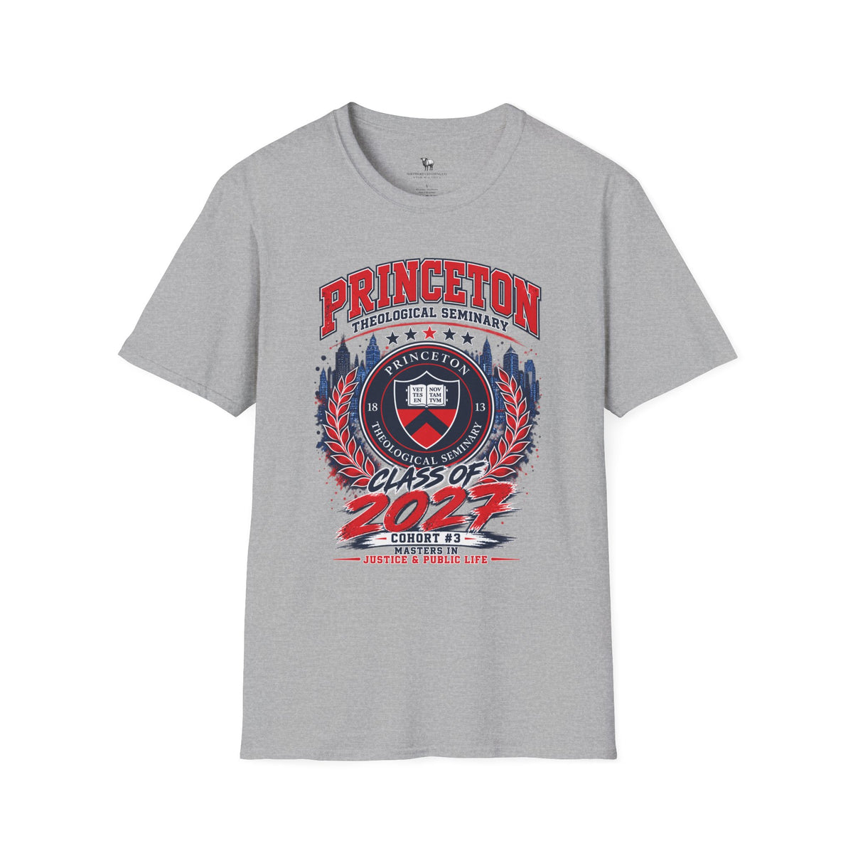 Princeton Theological Seminary Class of 2027 T-Shirt — Graduation Keepsake Tee