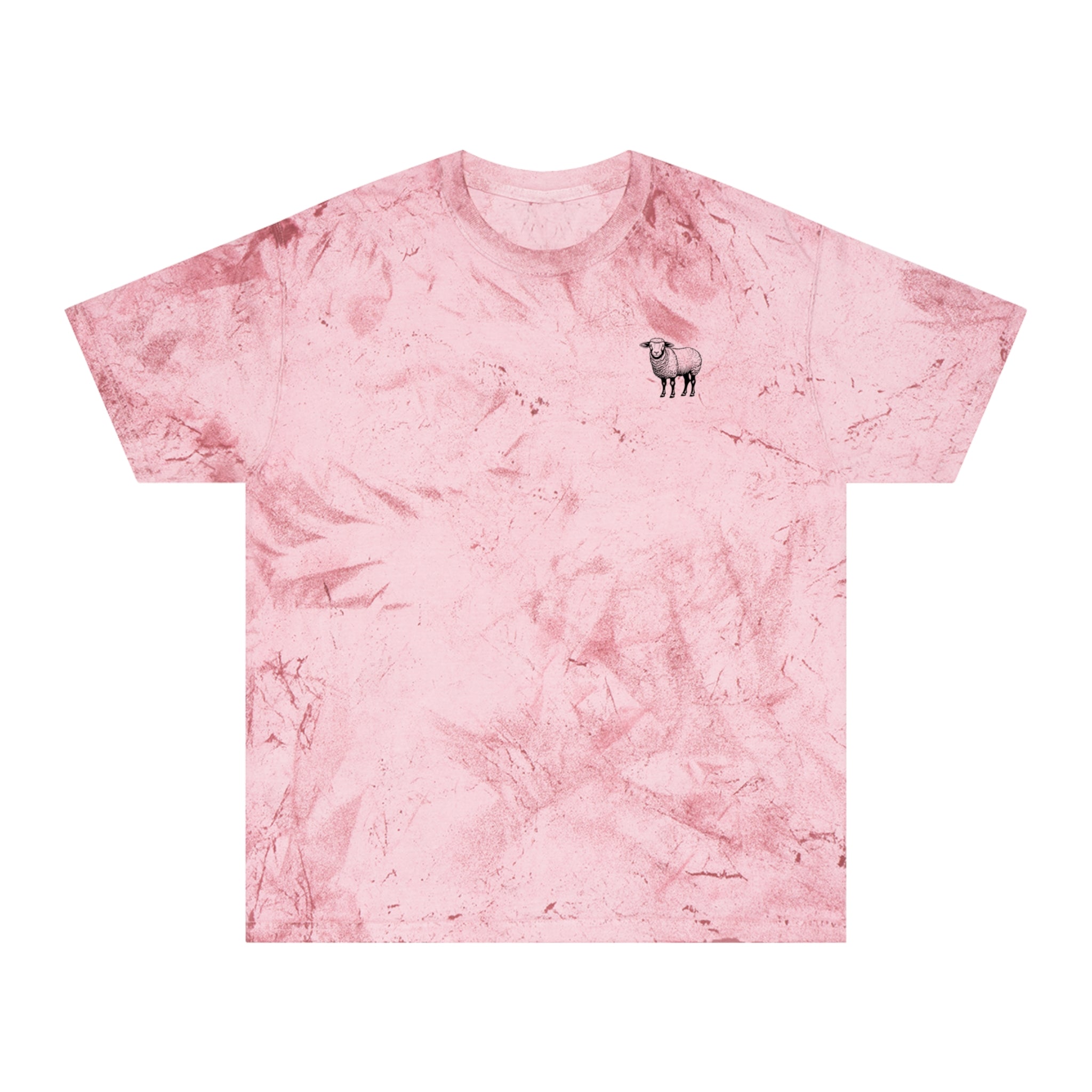 Christian Faith Tee — 'He Leads Me, He Guides Me' Tie-Dye T‑Shirt