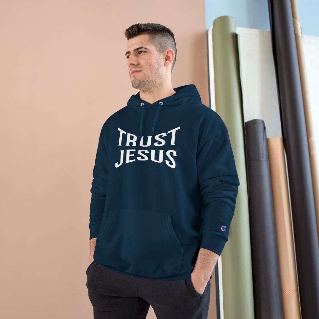 Trust Jesus Hoodie — Faith-Based Christian Pullover (EST 2020)