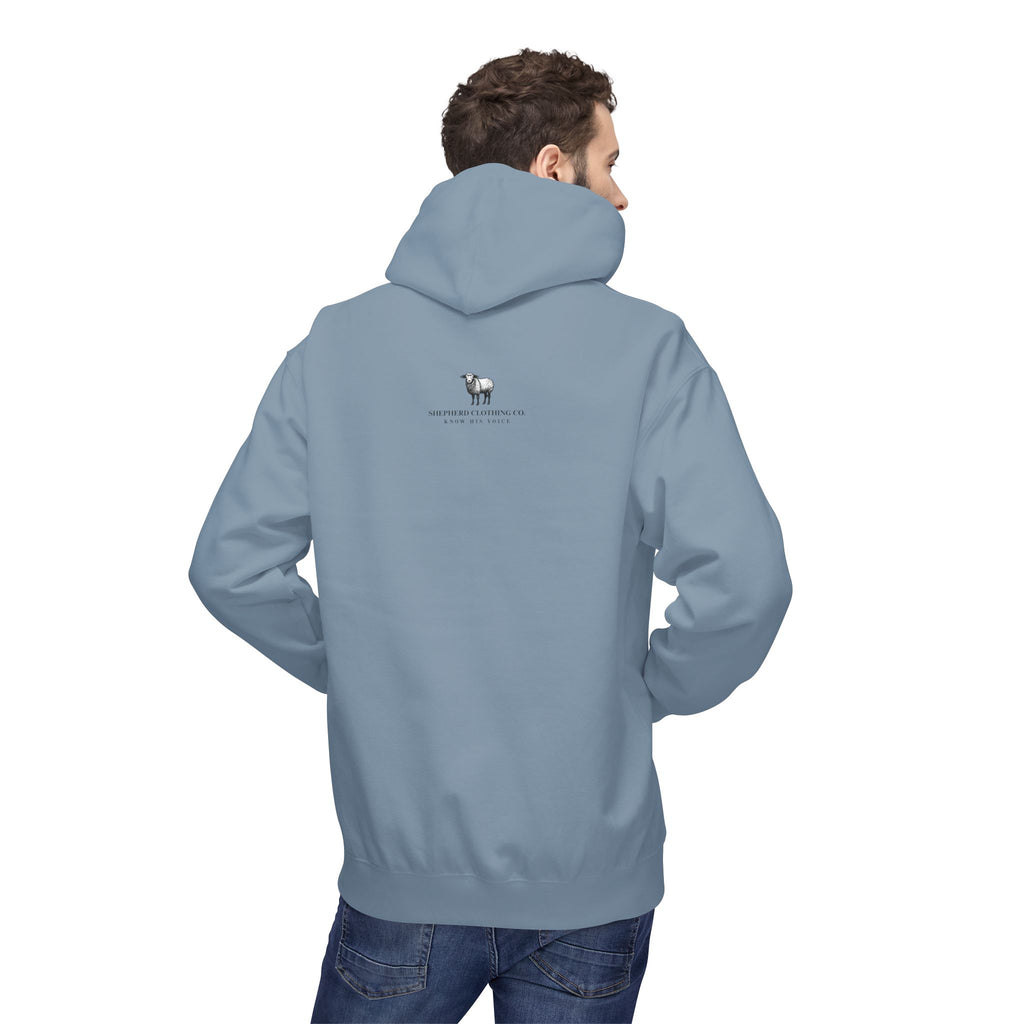 Soaring Eagle Hoodie - "They Shall Mount Up…” Inspirational Minimalist Pullover