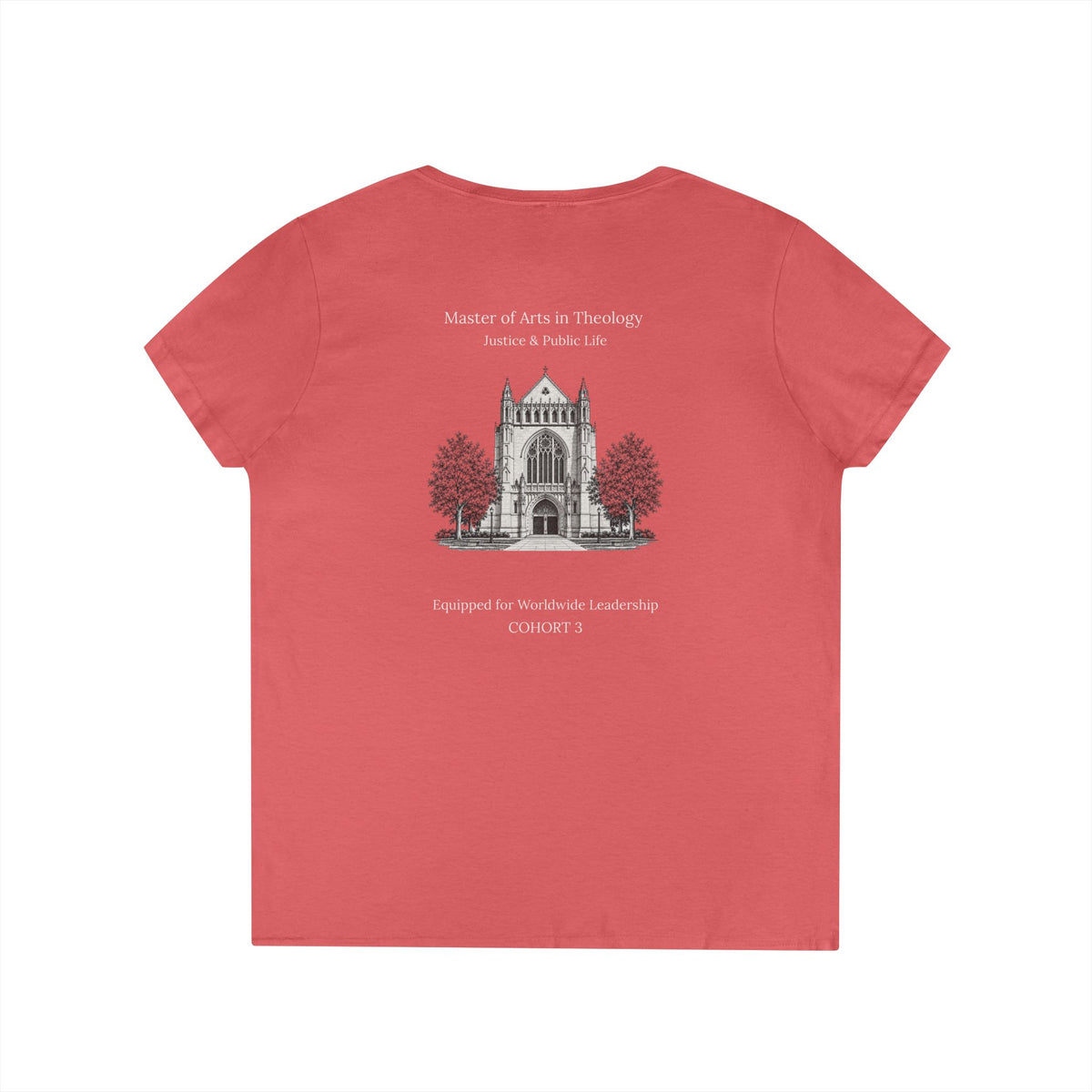 Cathedral Sketch V-Neck T-Shirt