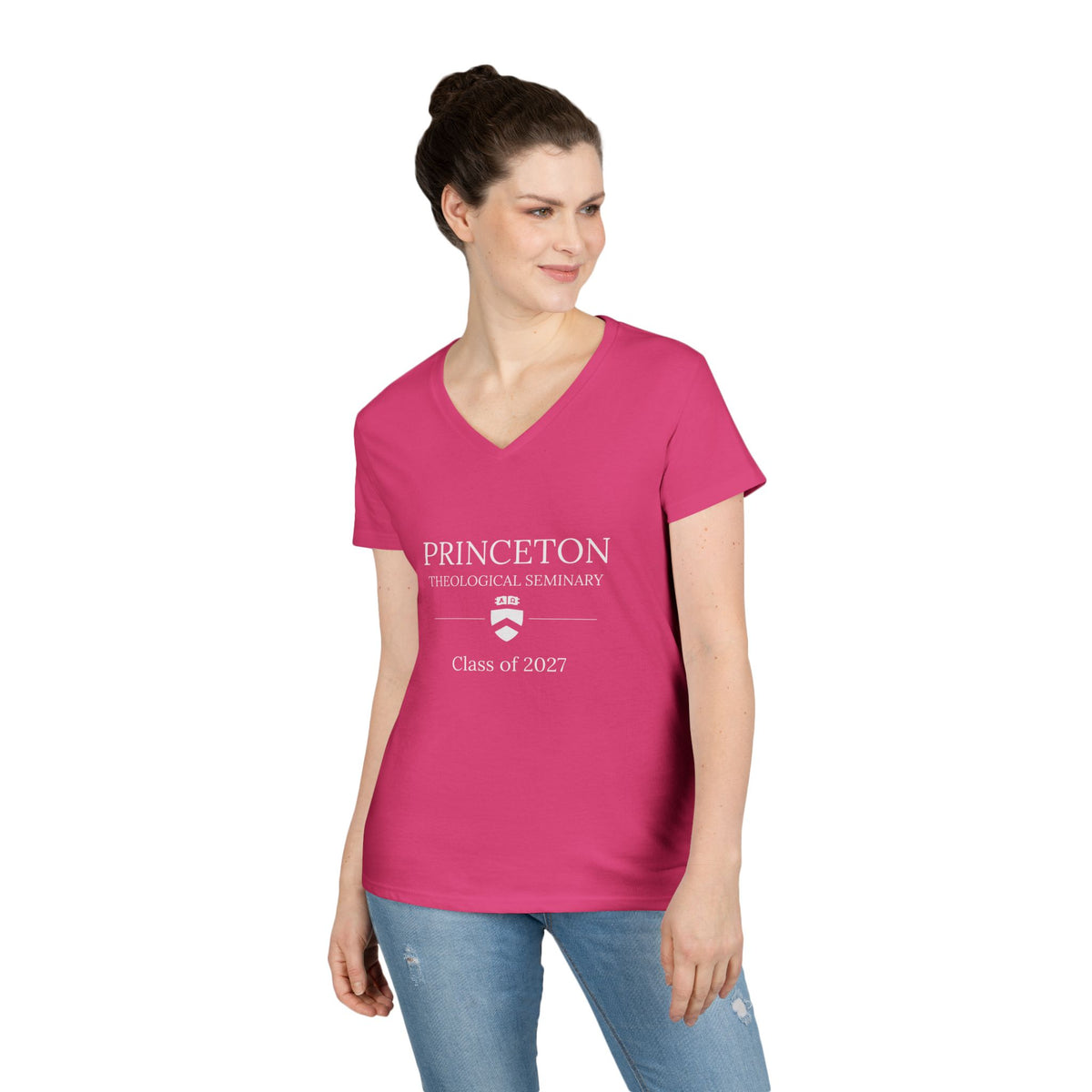 Cathedral Sketch V-Neck T-Shirt
