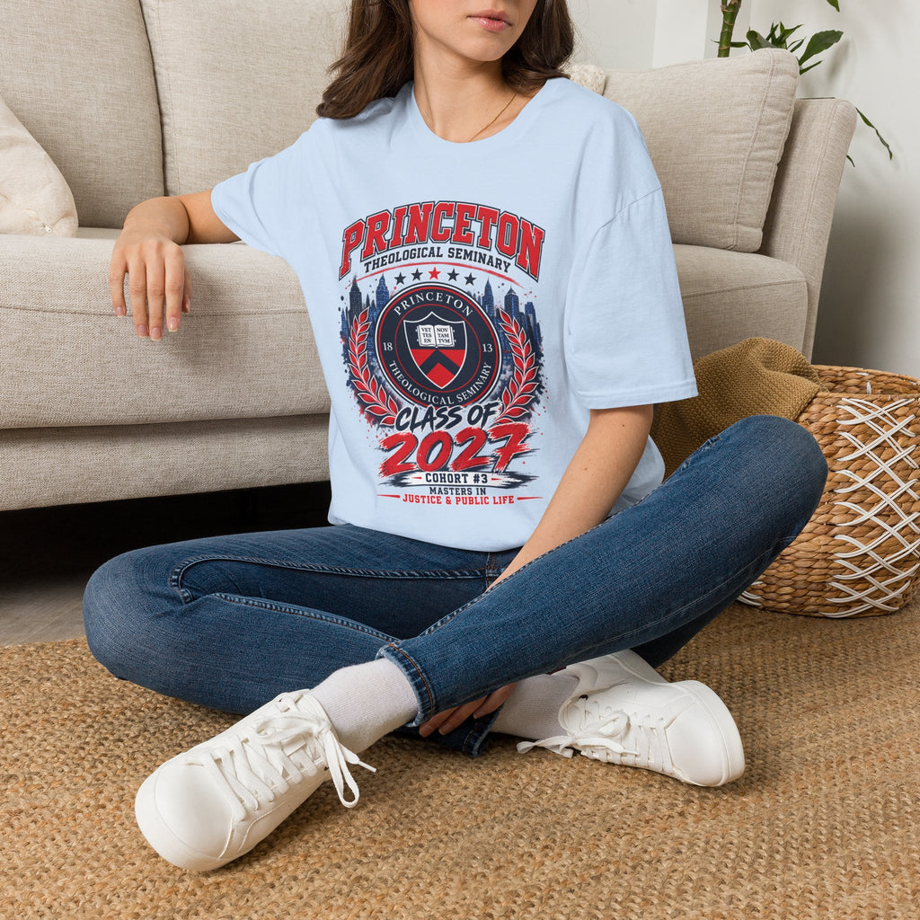 Princeton Theological Seminary Class of 2027 T-Shirt — Graduation Keepsake Tee