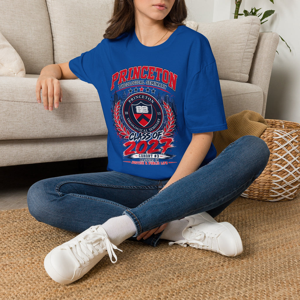 Princeton Theological Seminary Class of 2027 T-Shirt — Graduation Keepsake Tee