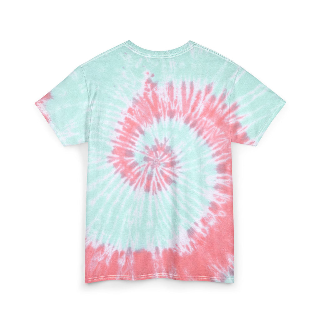 Tie Dye Tee — Earth Globe "John 3:16 God Loves the World" Christian Graphic Shirt