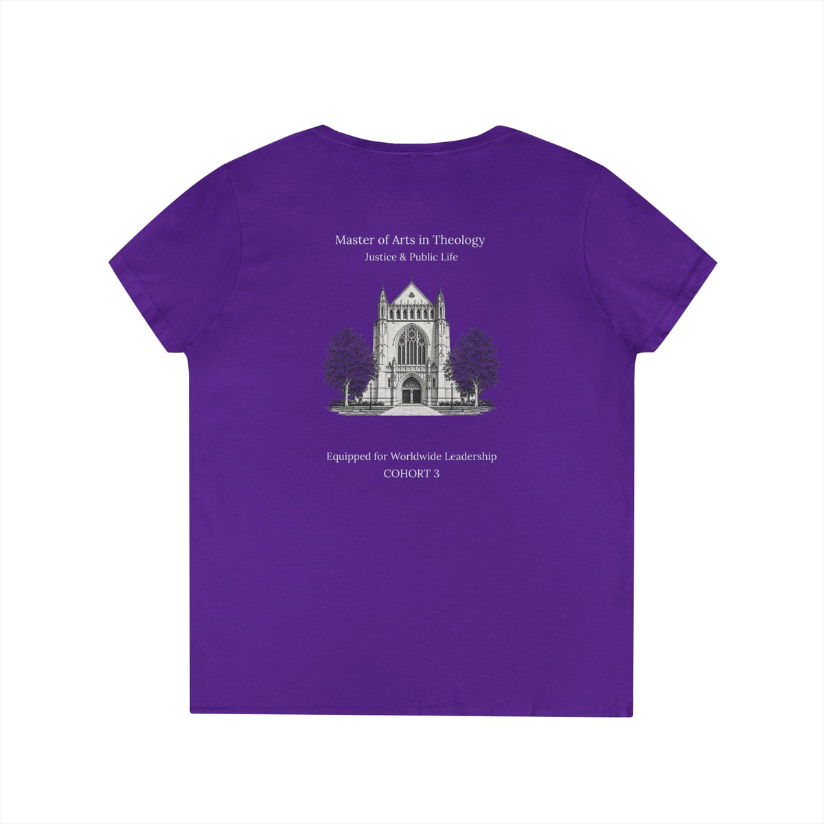 Cathedral Sketch V-Neck T-Shirt