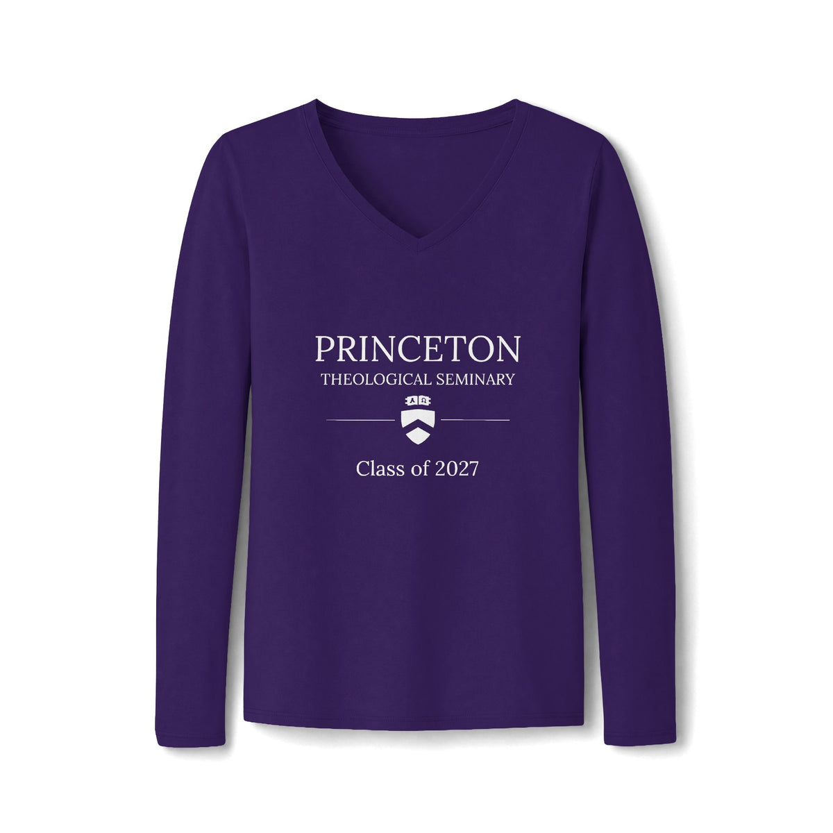 Princeton Theological Seminary Class of 2021 Women's V‑Neck Long Sleeve Tee